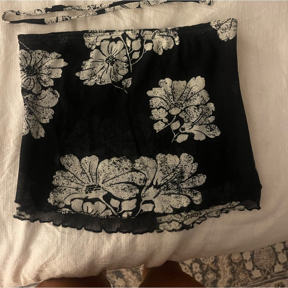 Free people tube top with attachable straps